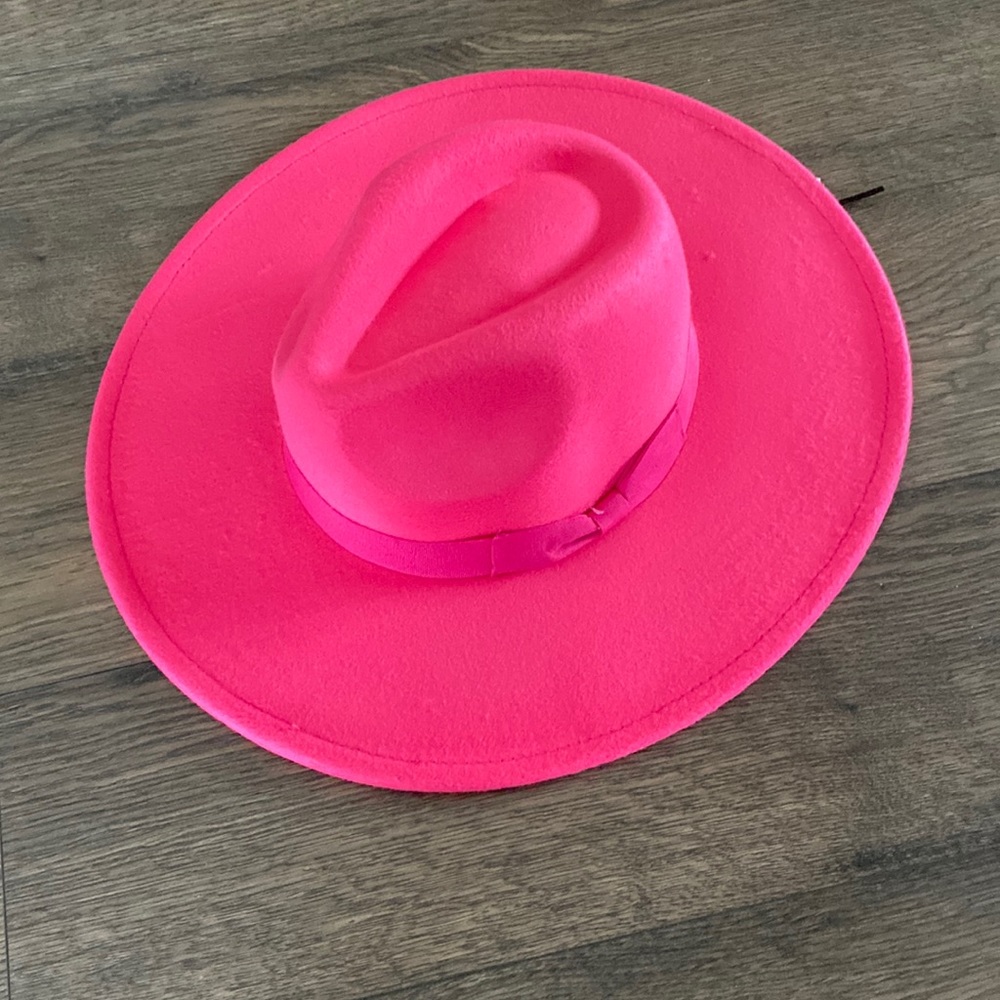 Pink Brim Hat!